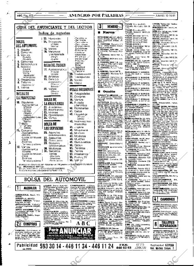 ABC MADRID 10-10-1991 página 102