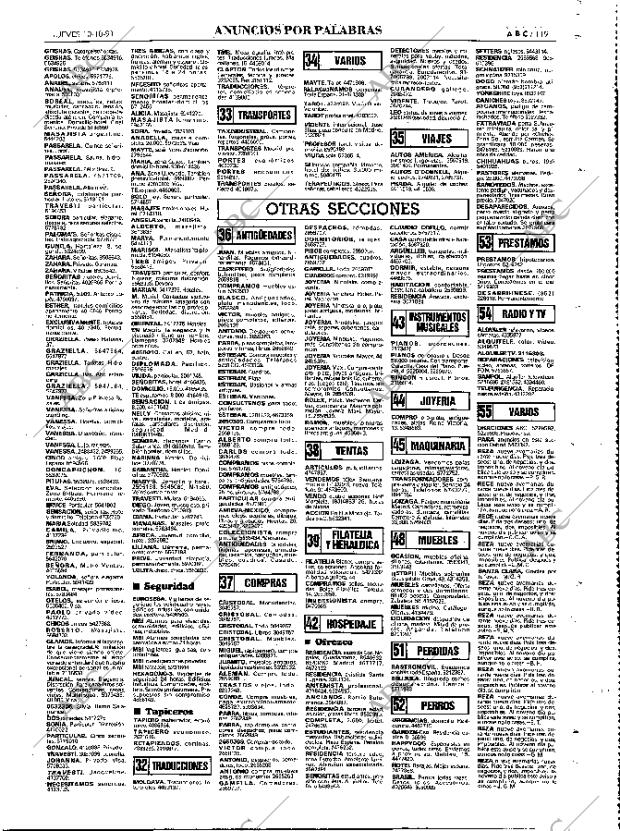 ABC MADRID 10-10-1991 página 119