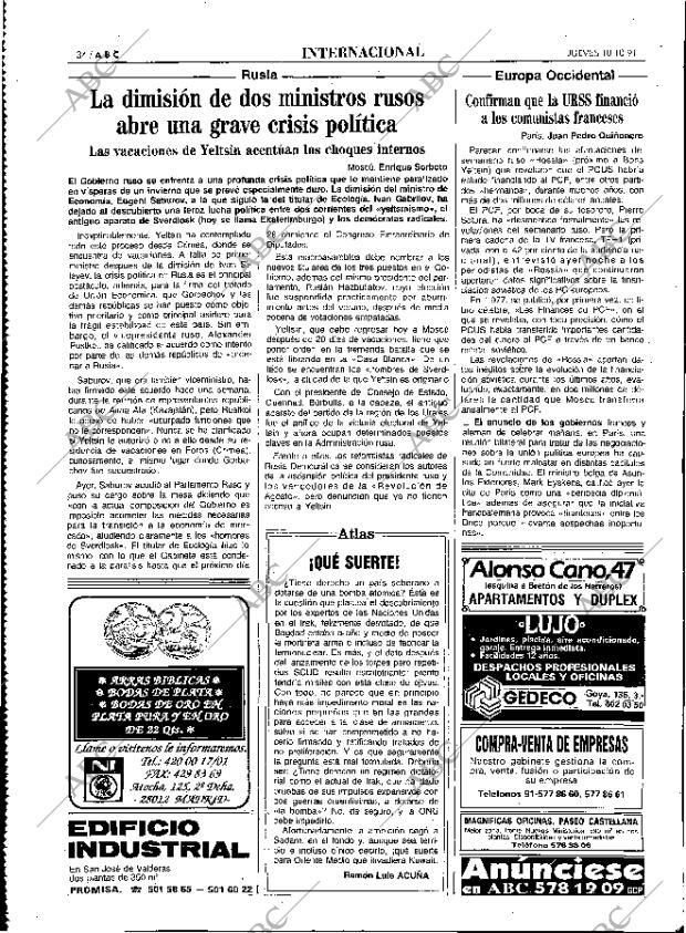 ABC MADRID 10-10-1991 página 34