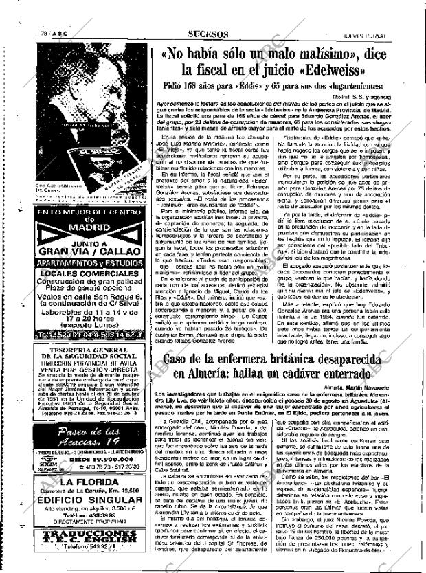 ABC MADRID 10-10-1991 página 78