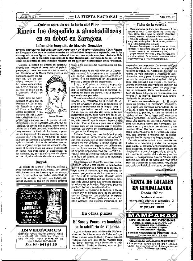 ABC MADRID 10-10-1991 página 79