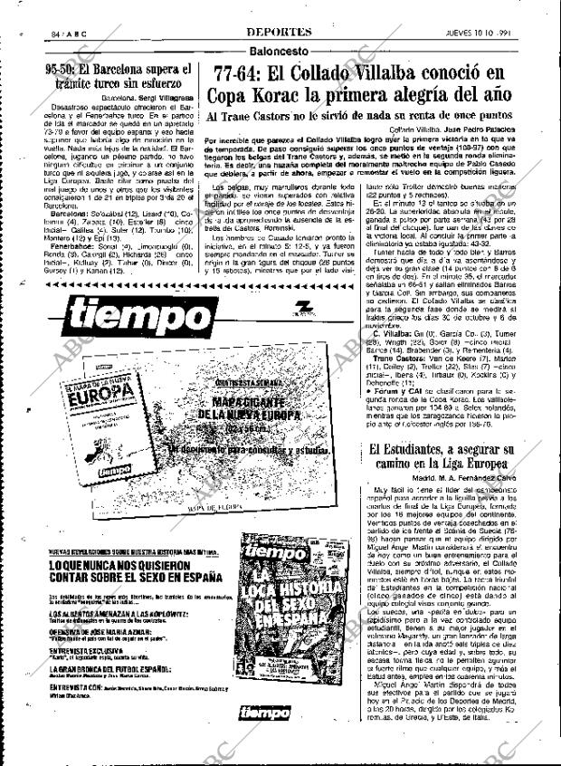 ABC MADRID 10-10-1991 página 84