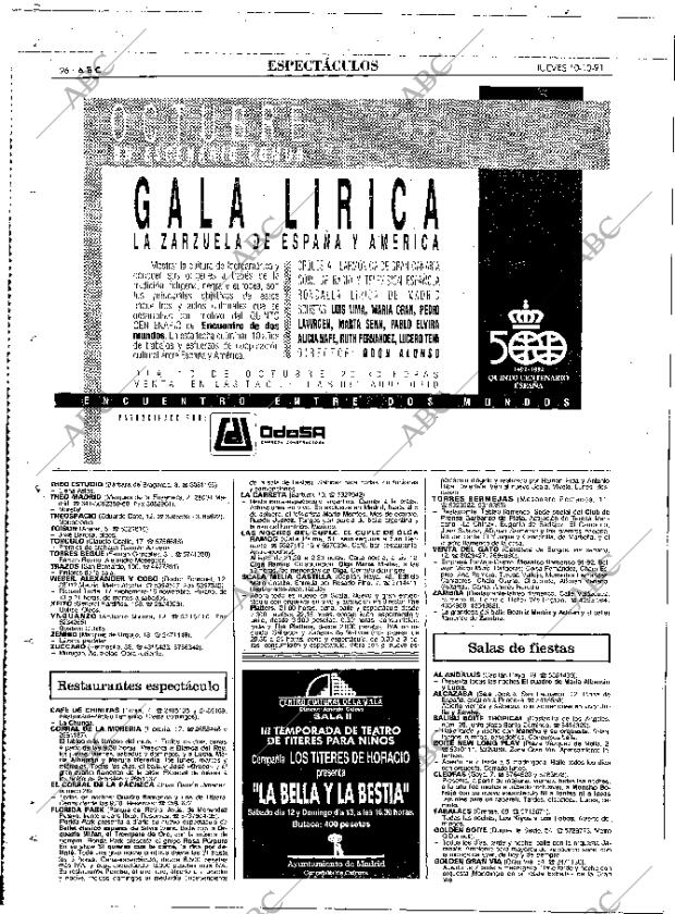 ABC MADRID 10-10-1991 página 96