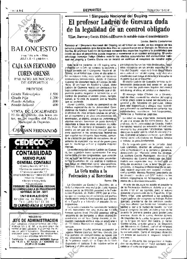 ABC SEVILLA 13-10-1991 página 114