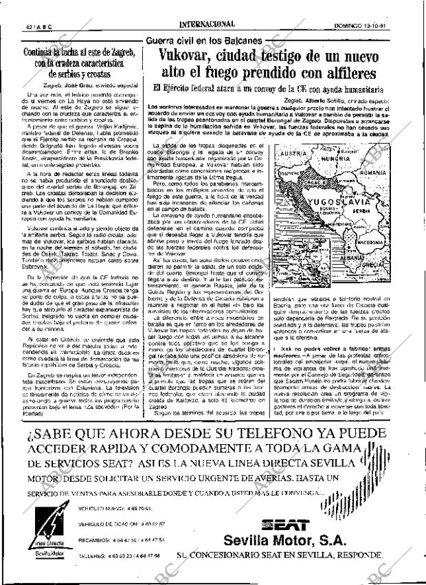 ABC SEVILLA 13-10-1991 página 42
