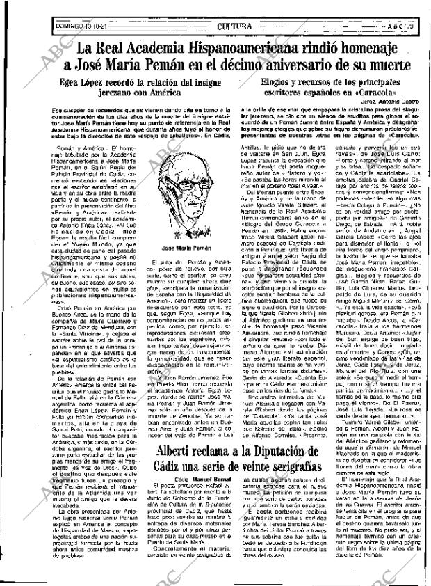 ABC SEVILLA 13-10-1991 página 73
