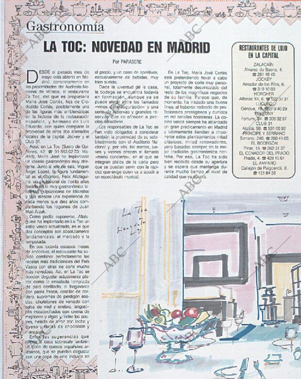 BLANCO Y NEGRO MADRID 13-10-1991 página 110