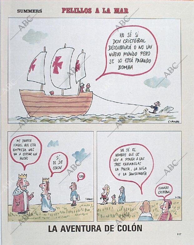 BLANCO Y NEGRO MADRID 13-10-1991 página 117