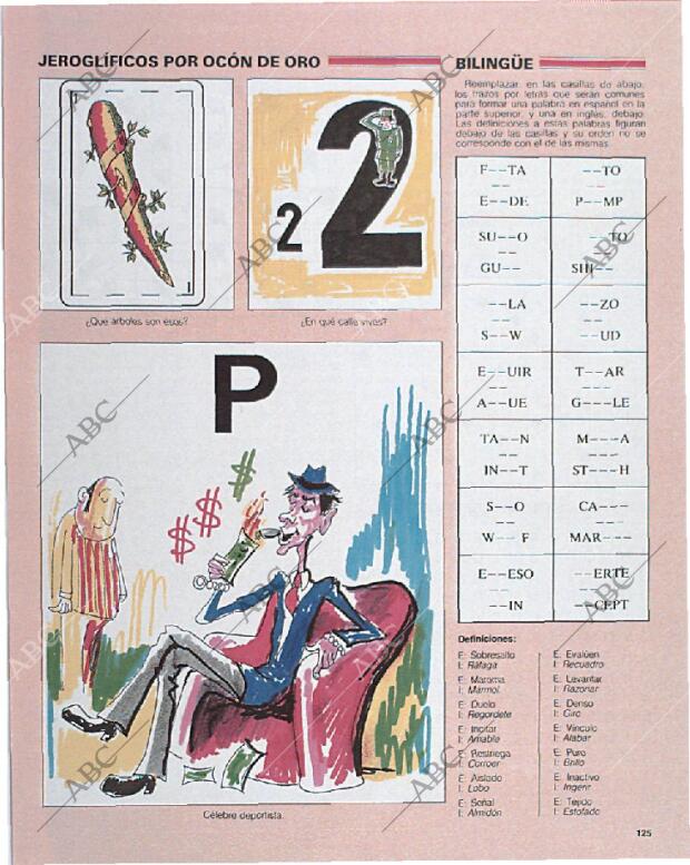 BLANCO Y NEGRO MADRID 13-10-1991 página 125