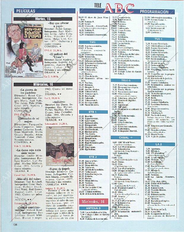 BLANCO Y NEGRO MADRID 13-10-1991 página 136