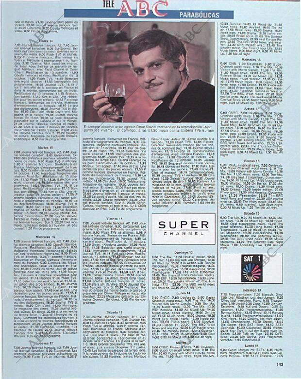 BLANCO Y NEGRO MADRID 13-10-1991 página 143