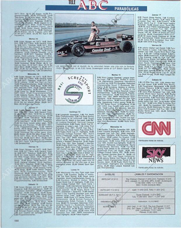 BLANCO Y NEGRO MADRID 13-10-1991 página 144