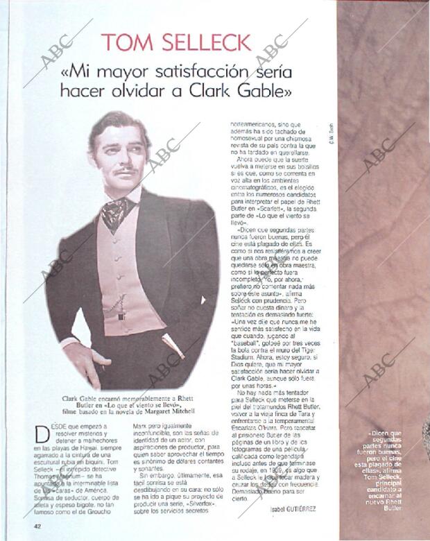 BLANCO Y NEGRO MADRID 13-10-1991 página 42