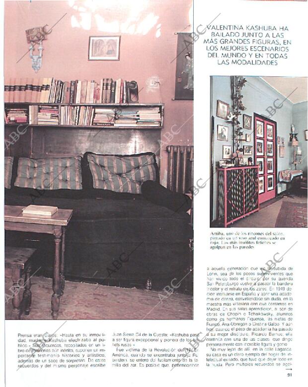 BLANCO Y NEGRO MADRID 13-10-1991 página 91