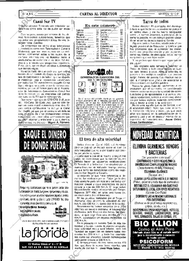 ABC SEVILLA 15-10-1991 página 16