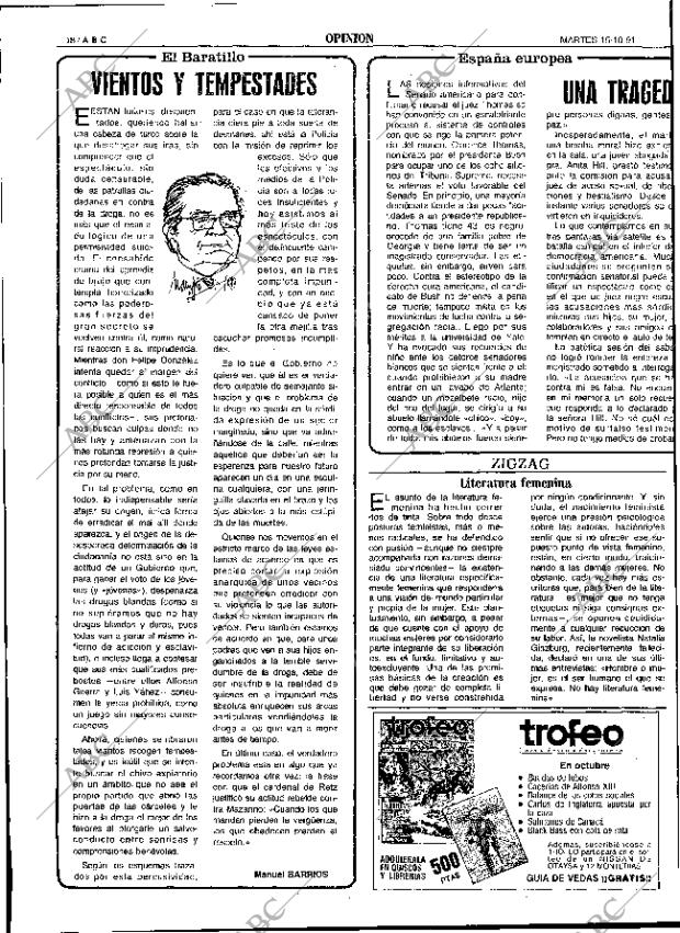 ABC SEVILLA 15-10-1991 página 18