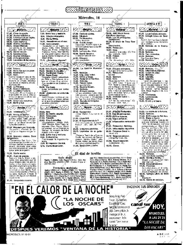 ABC SEVILLA 16-10-1991 página 111