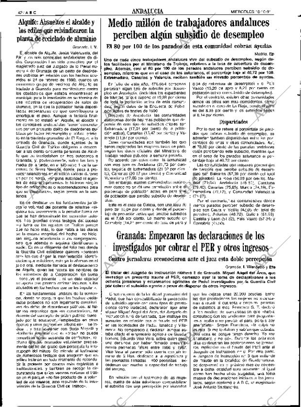 ABC SEVILLA 16-10-1991 página 42