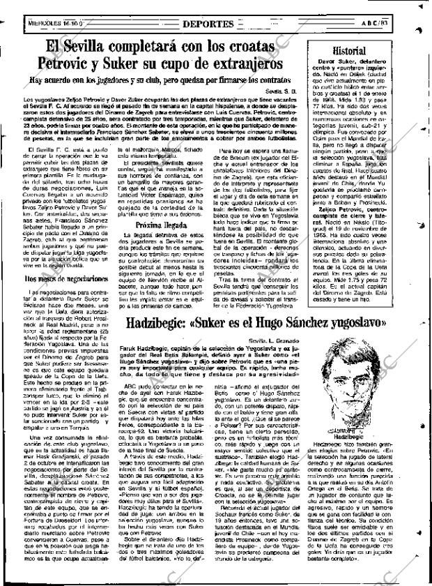ABC SEVILLA 16-10-1991 página 83