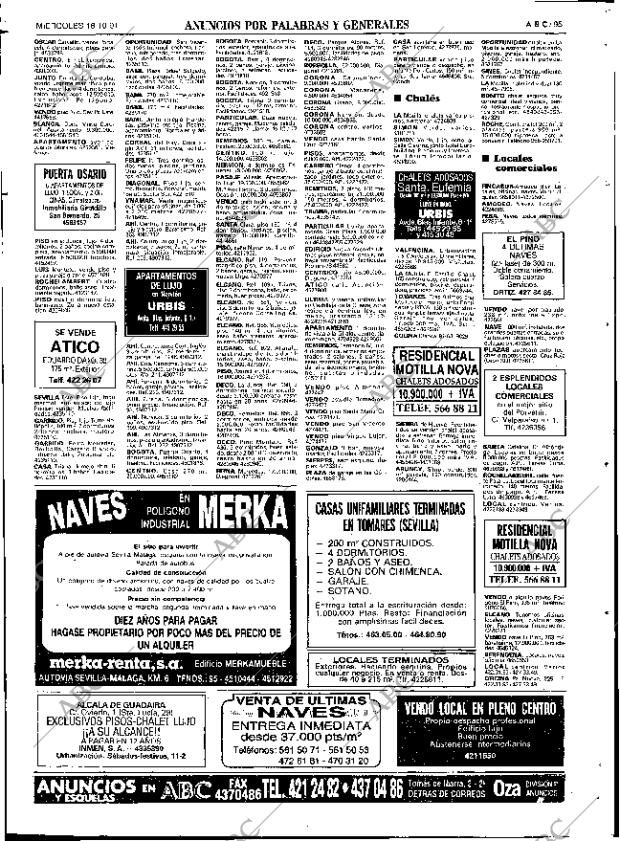 ABC SEVILLA 16-10-1991 página 95