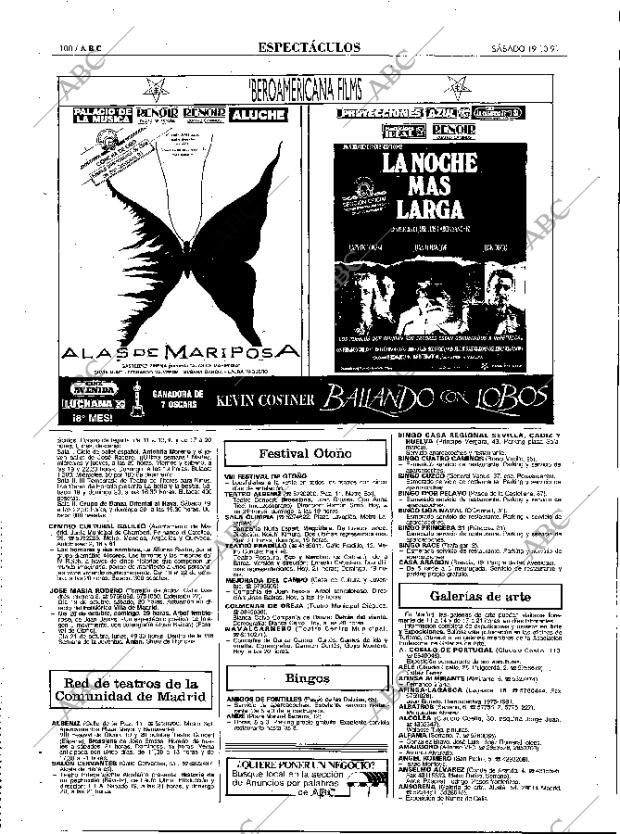 ABC MADRID 19-10-1991 página 100