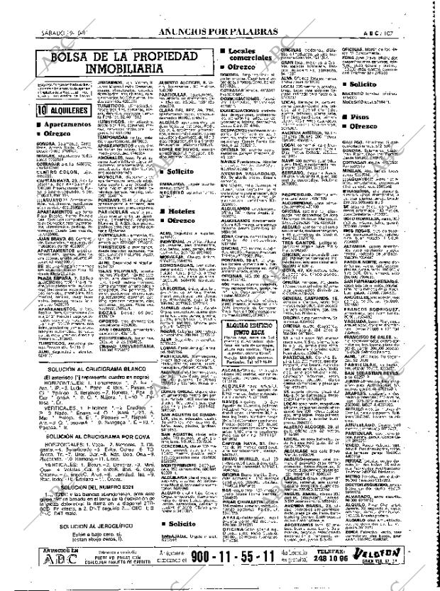 ABC MADRID 19-10-1991 página 107