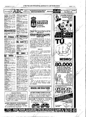ABC MADRID 19-10-1991 página 113