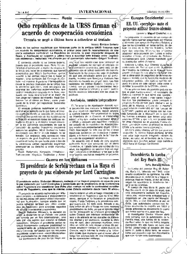 ABC MADRID 19-10-1991 página 36