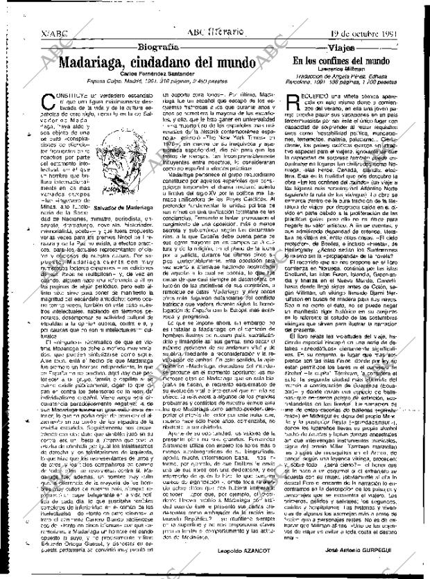 ABC MADRID 19-10-1991 página 66
