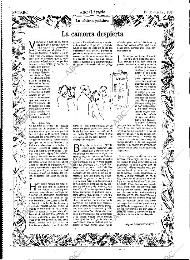 ABC MADRID 19-10-1991 página 72