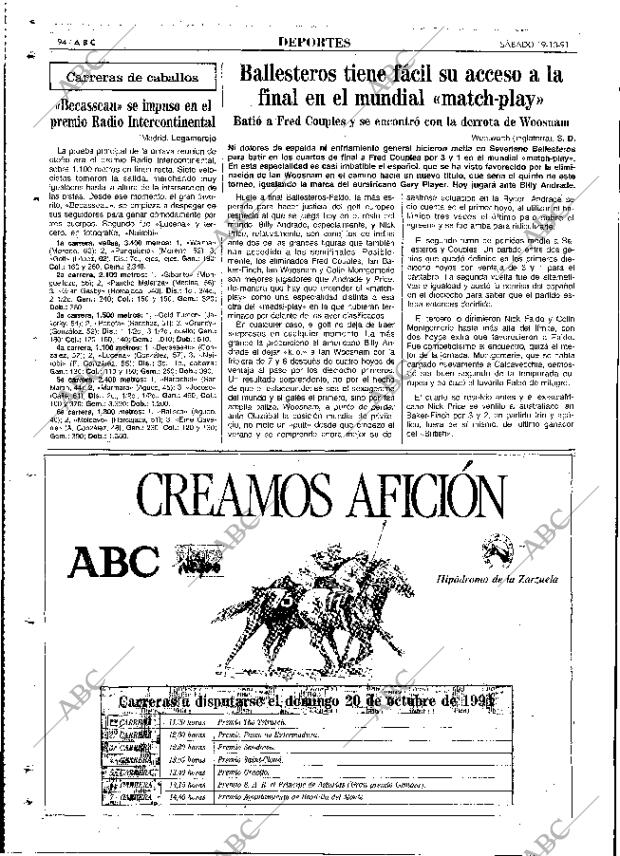 ABC MADRID 19-10-1991 página 94