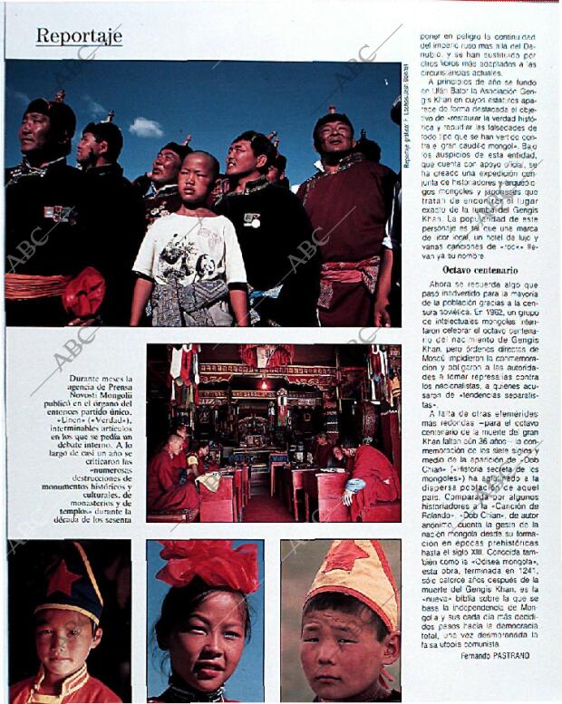 BLANCO Y NEGRO MADRID 20-10-1991 página 70