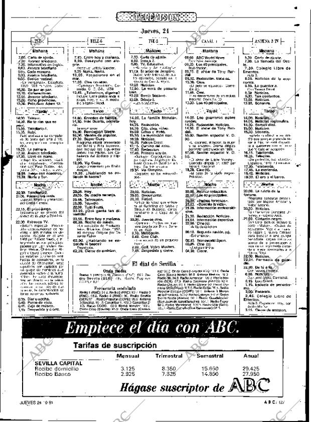 ABC SEVILLA 24-10-1991 página 127