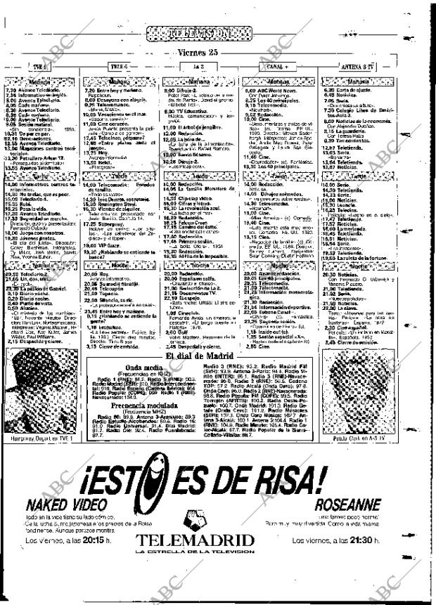 ABC MADRID 25-10-1991 página 143