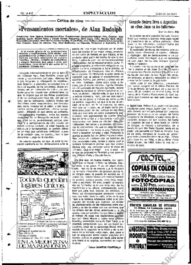 ABC MADRID 26-10-1991 página 102