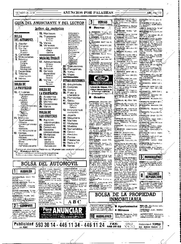 ABC MADRID 26-10-1991 página 113