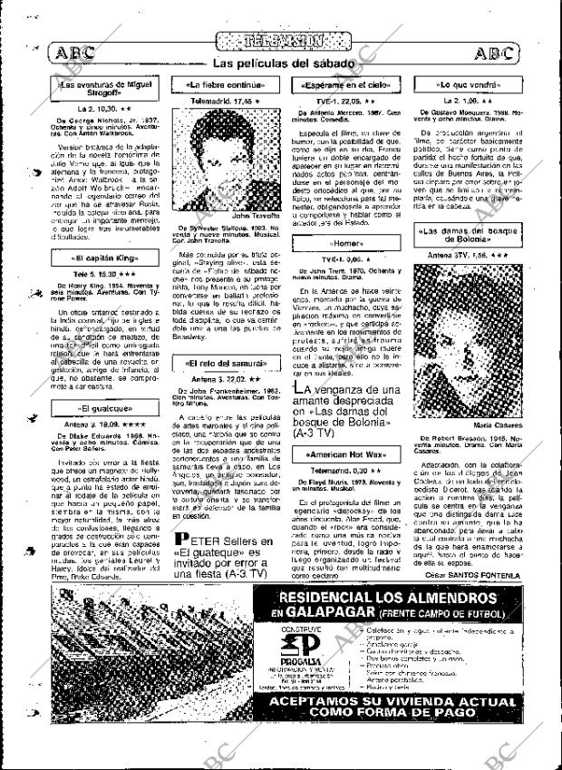 ABC MADRID 26-10-1991 página 132
