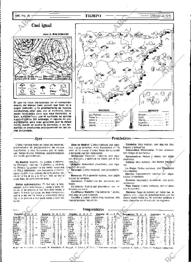 ABC MADRID 26-10-1991 página 42