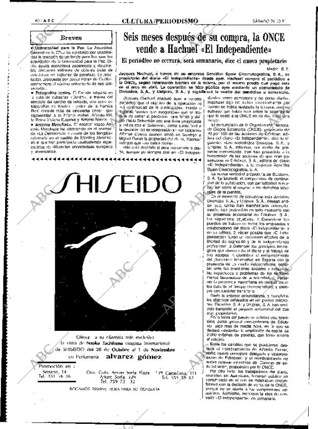 ABC MADRID 26-10-1991 página 60