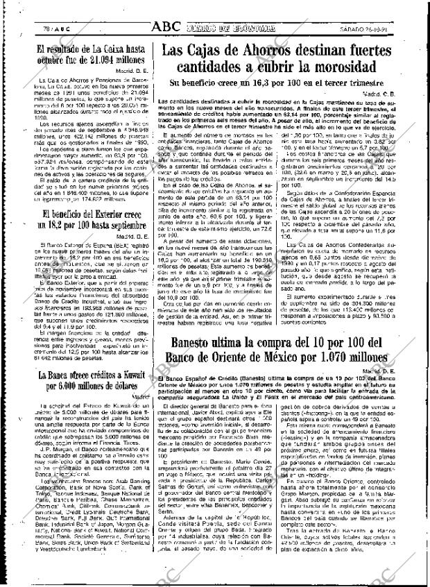 ABC MADRID 26-10-1991 página 78