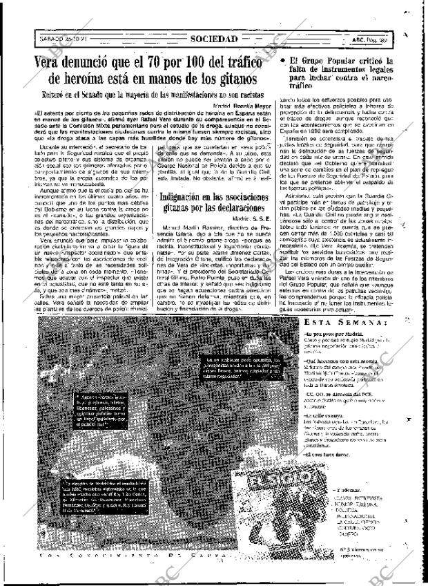 ABC MADRID 26-10-1991 página 89