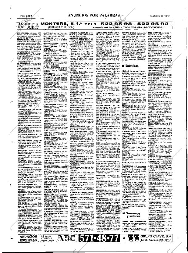 ABC MADRID 29-10-1991 página 130