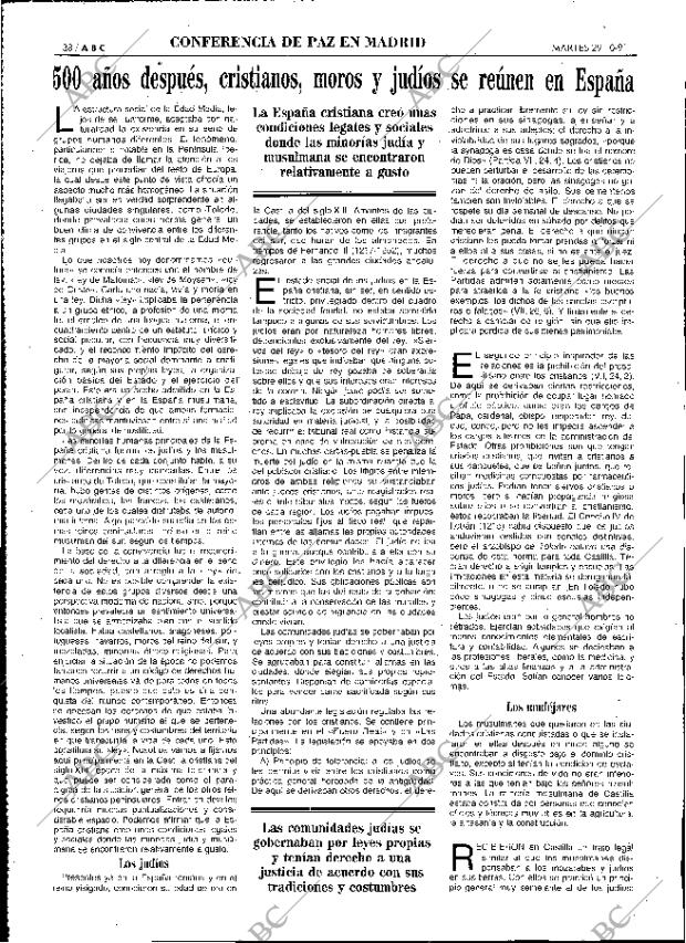 ABC MADRID 29-10-1991 página 38