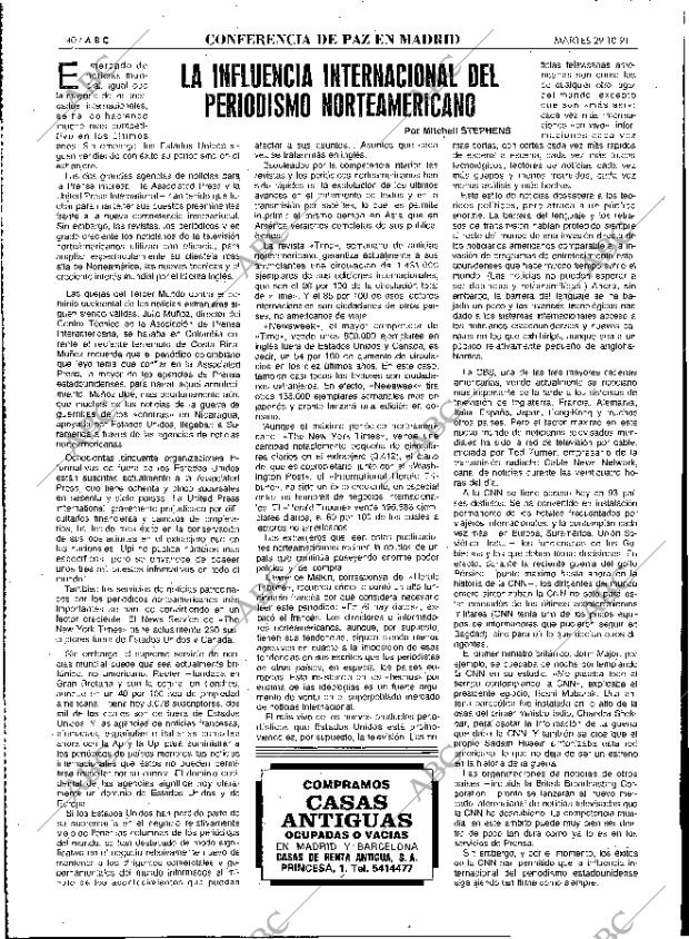 ABC MADRID 29-10-1991 página 40