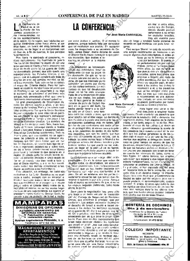 ABC MADRID 29-10-1991 página 44