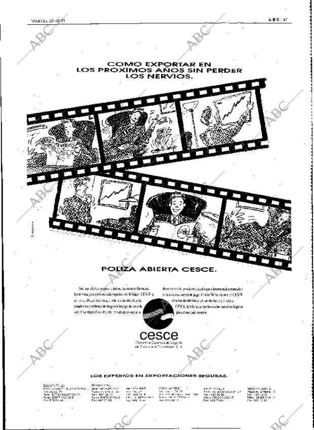 ABC MADRID 29-10-1991 página 47