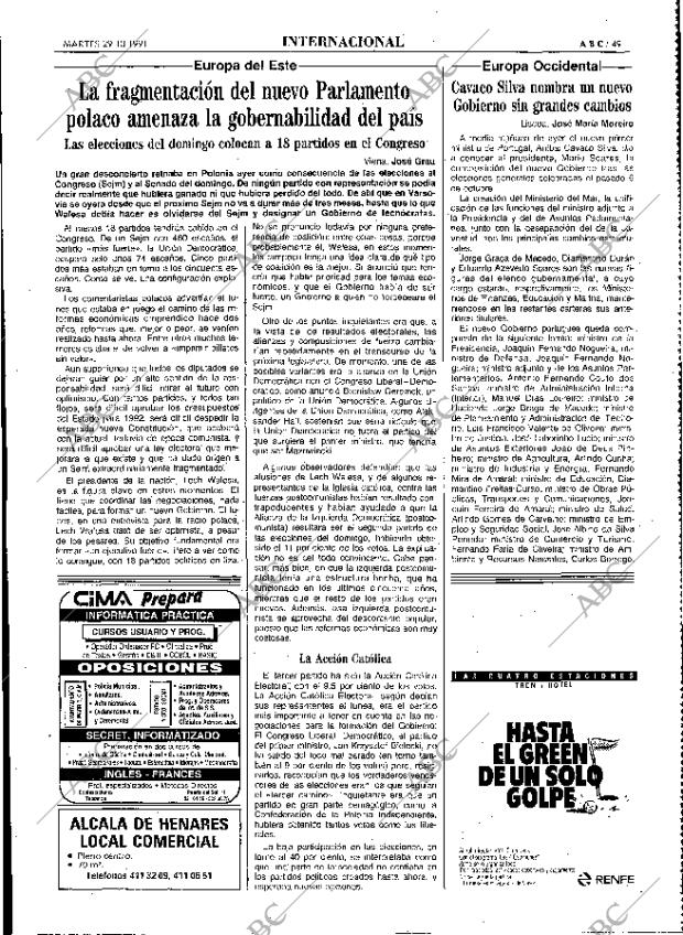 ABC MADRID 29-10-1991 página 49