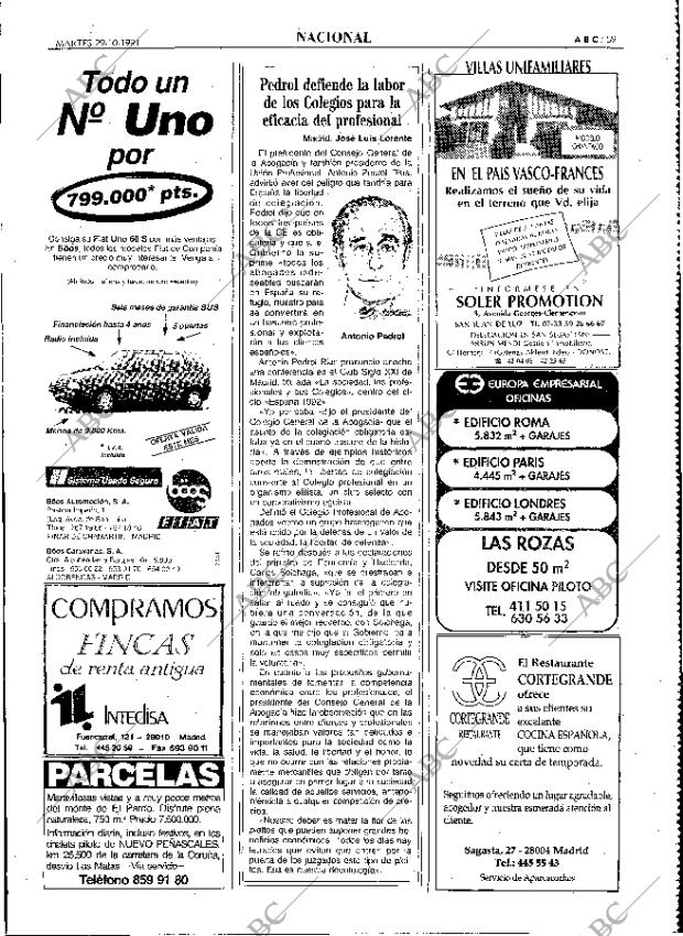 ABC MADRID 29-10-1991 página 59