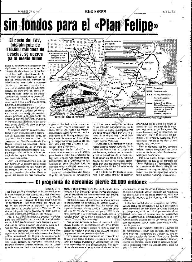 ABC MADRID 29-10-1991 página 73