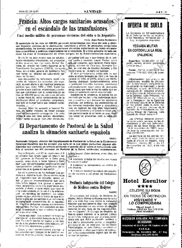 ABC MADRID 29-10-1991 página 81